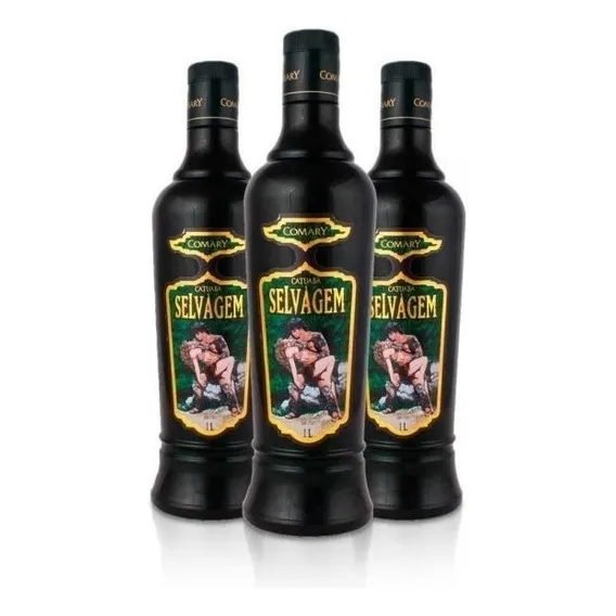 Comary Catuaba Selvagem Guaraná E Marapuama 900 L Kit 3 Garrafa Plástica Foto 1