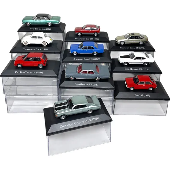 Combo 10 Miniaturas Da 1ª Temporada Carros Clássicos - 1:43 Foto 1