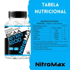 Combo 10x Termogenico 420mg + 10x Bcaa 1.200mg + Sabor Sem sabor Foto mini 3