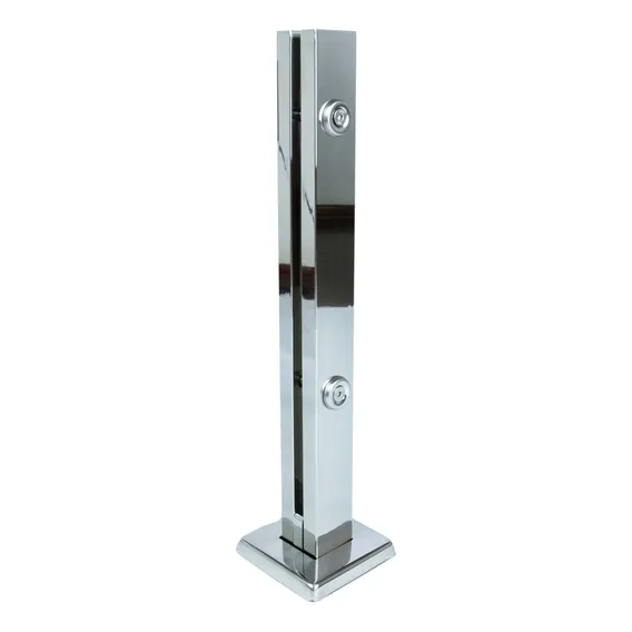 Combo 12 Coluna Torre Em Inox 90cm Para Guarda Corpo Foto 1