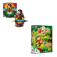 Combo 2 Brinquedos Estrela Pula Pirata + Pula Macaco Foto  mini 1