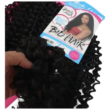 Combo 2 Cabelos Cacheado Para Mega Hair Em Crochet - Rubi Cor Castanho Médio Cor 4 Foto mini  3