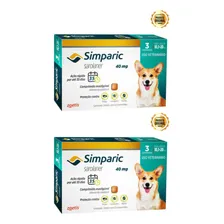 Combo 2 Cx Simparic 40 Mg 10 A 20 Kg 6 Comprimidos Carrapato Foto mini 2