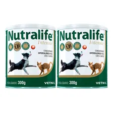 Combo 2 Nutralife Intensiv 300g Vetnil Suplemento Foto  mini 1