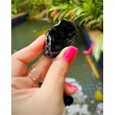 Combo 2 Pedras De Obsidiana Negra Bruta Cristal Natural Kit Foto mini  3