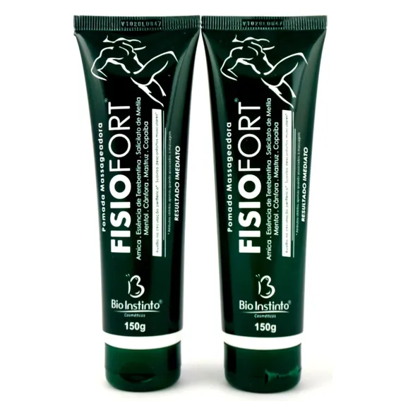 Combo 2 Pomadas Massageadora Fisiofort De 150g Foto 1