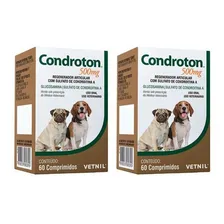 Combo 2 Unidades Condroton 500 Mg - 60 Comprimidos Foto mini 1