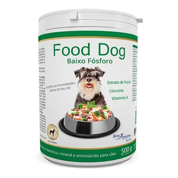 Combo 2 Unidades Food Dog Baixo Fósforo - 500 G Foto 1