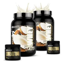 Combo 2 Whey Protein + 2 Creatina Sabor Variados Foto  mini 1