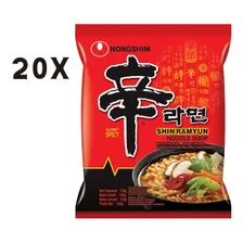 Combo 20 Unidades Lamen Coreano Shin Ramyun - Miojo Coreano Foto mini 1