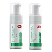 Combo 2un Espuma Bucal Ibasa 50ml Cada - Higiene Oral Foto mini 1