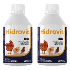 Combo 2un Hidrovit 250ml Suplemento Aves Roedores - Vetnil Foto  mini 1