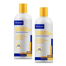 Combo 2un Shampoo Hexadene Spherulites 500ml - Virbac Foto mini 1