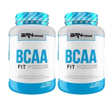 Combo 2x Bcaa 100gr - Brn Foods Sabor Tangerina Foto mini 1