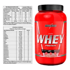 Combo 2x Nutri Whey Pote - Integral Medica - 907g Sabor Morango Foto mini 2