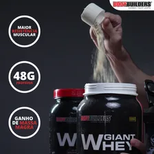 Combo 2x Whey Protein Isolado 2kg Bodybuilders Total 4kg Sabor Baunillha Foto mini  3