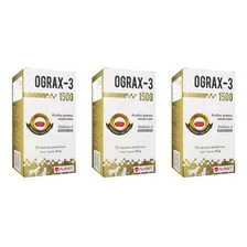 Combo 3 Unidades Ograx-3 1500mg 30 Capsulas Avert Foto mini 1