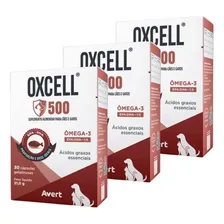Combo 3 Unidades Suplemento Avert Oxcell 500mg 30 Foto mini  2