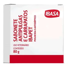 Combo 3un Sabonete Ibapet Antipulgas E Carrapatos 80g Ibasa Foto mini 2