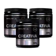 Combo 3x Creatina Monohidratada Pura - 300g - Probi贸tica Foto mini 1