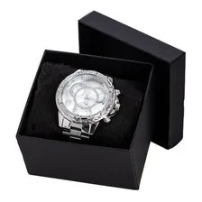 Combo 4 Relógios Atacado Misto + Caixa Luxo Pulseira Correia Masculino Foto mini  2