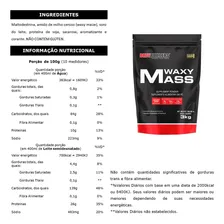 Combo 4x Hipercal贸rico Waxy Mass 3kg - Bodybuilders Sabor Chocolate Foto mini 2