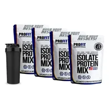 Combo 4x Whey Isolate Protein Isolado Mix 900g + Coq Sabor Baunilha Foto mini 1