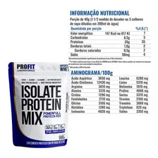 Combo 4x Whey Isolate Protein Mix Profit 900g - Total 3,6kg Sabor Baunilha Foto mini 2