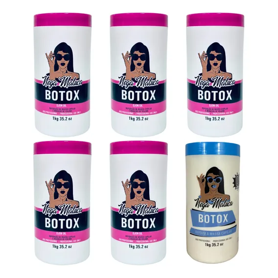 Combo 5 B-tox Nega Maluca Formol+1 B-tox Sem Formol Antifriz Foto 1