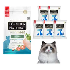 Combo 5 Fresh Meat Formula Natural Gatos Senior Frango 500g Foto  mini 1