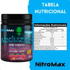 Combo 50 Potes Pré Treino Nitromax Abduzido 300g em Pó Sabor Limonada Suíça Foto mini 4