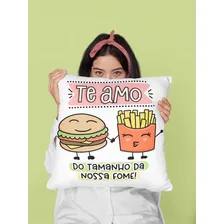 Combo Almofadas Personalizada/ Personalize Como Desejar 30cm Cor Preta Foto mini  2