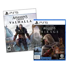 Combo Assassins Creed Mirage + Assassins Creed Valhalla Ps5 Foto  mini 1