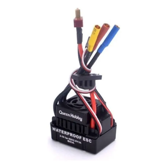 Combo Brushless Motor 3650 / Esc 60 A Automodelo Escala 1/10 Foto 1