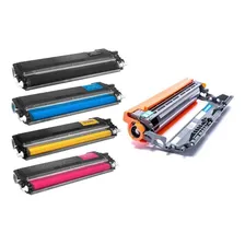 Combo Cartucho De Cilindro Dr210 + Kit Toner Colorido Tn210 Foto mini  2