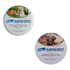 Combo Coleira Seresto 1 Ate 8 Kg + 1 Acima De 8 Kg Foto mini 2