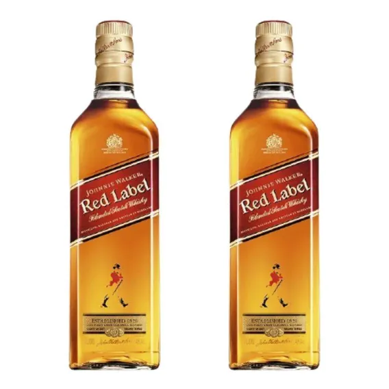 Combo Com 2 Whisky Original Red Label 1 Litro Foto 1