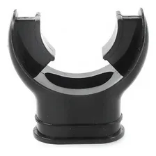 Combo Conjunto 20 Unidades Bocal Borracha, Regulador Snorkel Cor Preto Foto mini 2