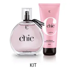 Combo Eudora Chic Colônia 95  Hidratante 200  Eudora Foto  mini 1