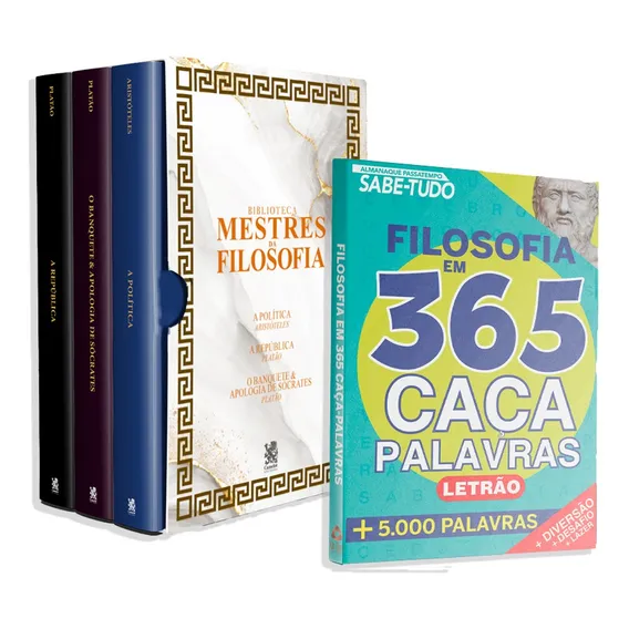 Combo Filosofia, Vol. 1. Editorial Camelot Editora, Capa Dura, Edição 1 Em Português, 2025 Foto 1