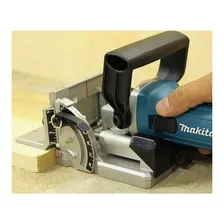 Combo Fresadora De Junção 4pl 710w Pj7000 + Biscoitos Makita 220V Foto mini  3