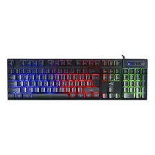 Combo Gamer Brx Com Mouse Teclado E Fone Gamer Mouse Preto Teclado Preto Foto mini 3