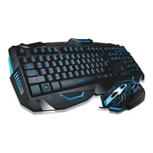 Combo Gamer Teclado E Mouse 2000dpi Led Usb Tc195 Multilaser Cor do mouse Preto Foto  mini 1