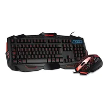 Combo Gamer Teclado E Mouse 2000dpi Led Usb Tc195 Multilaser Cor do mouse Preto Foto mini  3