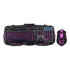 Combo Gamer Teclado E Mouse 2000dpi Led Usb Tc195 Multilaser Cor do mouse Preto Foto mini 4
