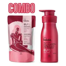Combo Hidratante Cereja E Avelã Natura 400ml + Refil Foto mini 1