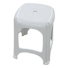Combo Kit 20 Banquetas Plástica Branca Empilhável Área Lazer Foto mini  2
