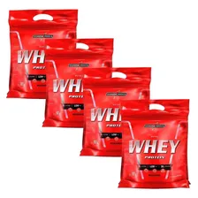 Combo / Kit 4x Nutri Whey Baunilha 907g - Integralmédica Foto  mini 1