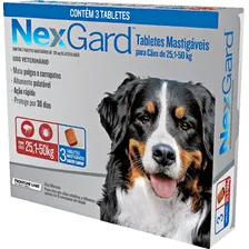 Combo Kit 9 Nexgard Antipulga Carrapato P/ Cães 25,1 A 50kg Foto mini 3