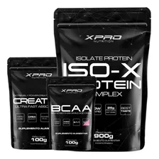 Combo Massa Muscular E Massa Magra Whey Isolado E Concetrado Sabor Chocolate Foto  mini 1